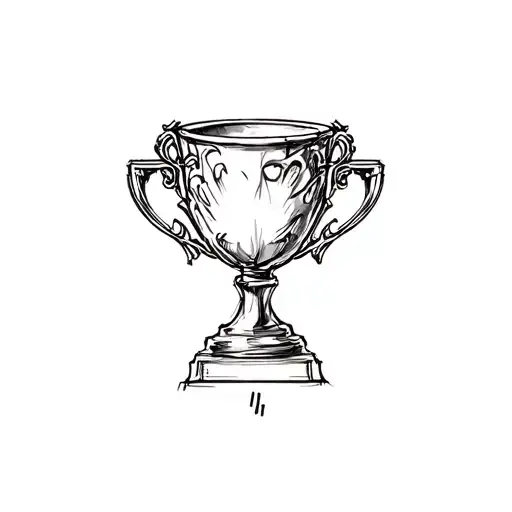 trophy tattoo design tattoo design idea