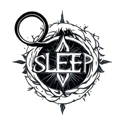 Sleep Token logo tattoo design idea
