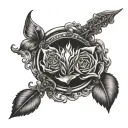 fighting bpd finding the light tattoo design idea