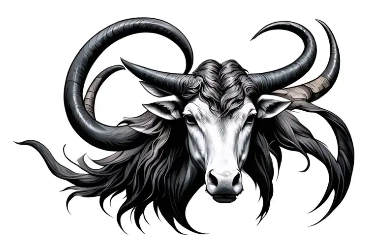 Sagittarius Taurus aquarius zodiac sign tattoo design idea