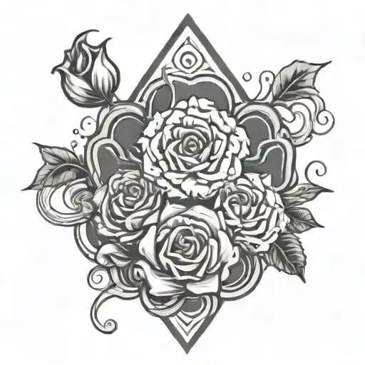 Ups & Downs in life tattoo tattoo design idea