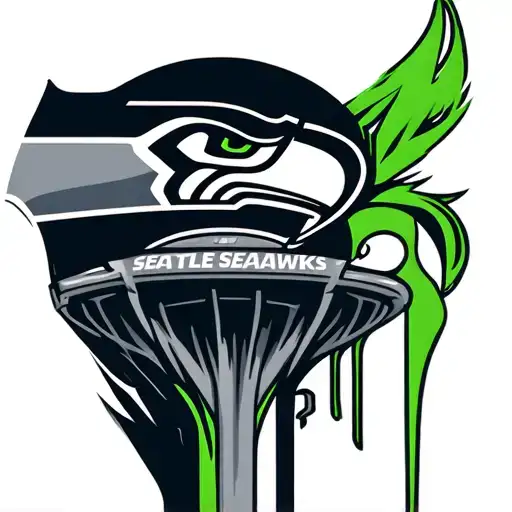 Seattle seahawks tattoo design idea