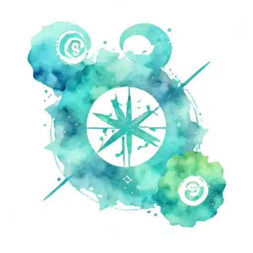 zodiac sign combined tattoo design idea