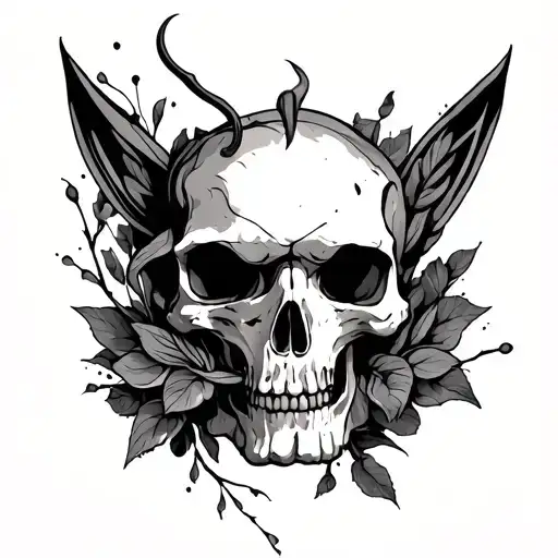 Trap tattoo design idea
