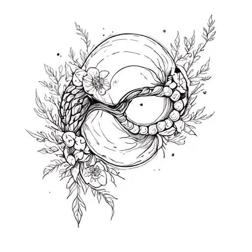 Endometriosis tattoo design idea