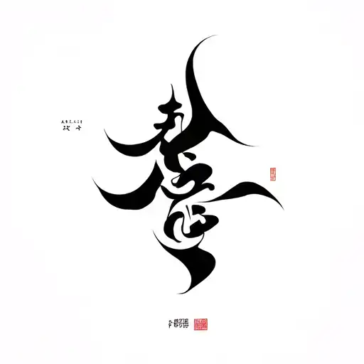 Akatsuki cloud neo tribal tattoo tattoo design idea