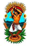 Capoeira Angola tattoo design idea