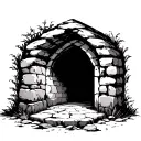 Empty Tomb tattoo design idea
