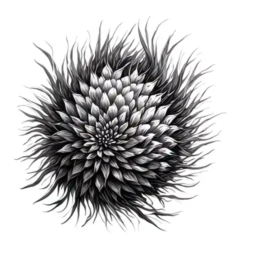 tumbleweed  tattoo design idea