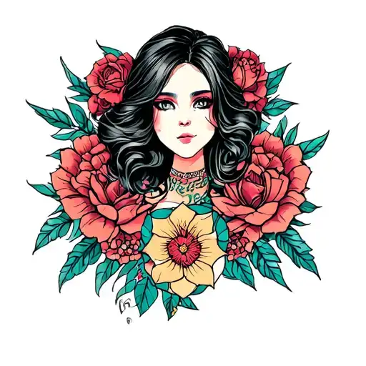 annie tattoo design idea
