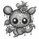 Voodoo Doll tattoo design idea