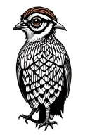 Bobwhite Quail tattoo design idea