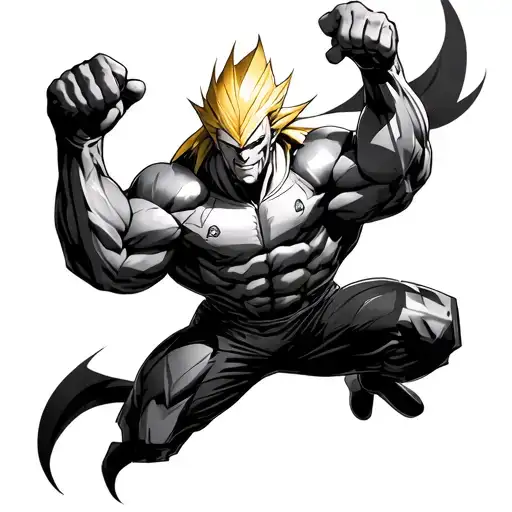 All Might tattoo design idea