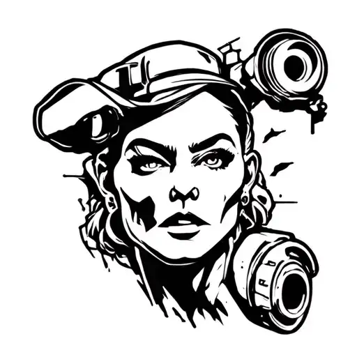 fallout new vegas tattoo design idea