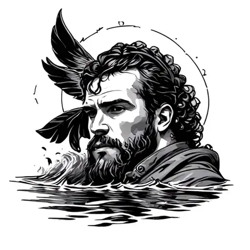 Seaman tattoo design idea