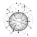 gemini aquarius constellation merging tattoo design idea