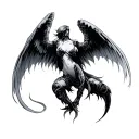 Albedo tattoo design idea