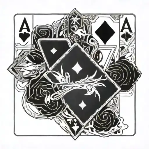 Gambit Cards tattoo design idea