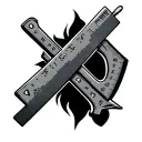 Ruler tattoo design idea