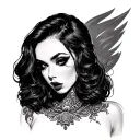 Slut tattoo design idea