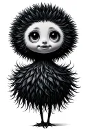 soot sprite tattoo design idea