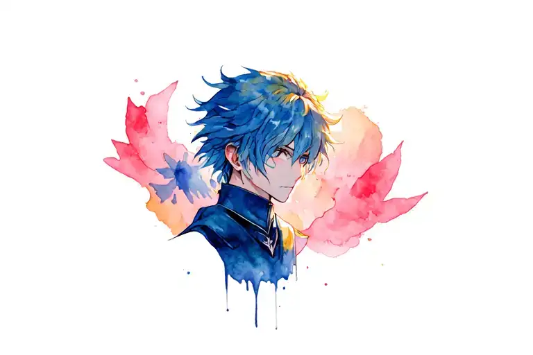 Maki, Merlin, Great Anime Character tattoo design idea