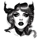 Slut sissy tattoo design idea