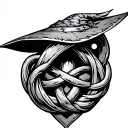Witches Knot tattoo design idea