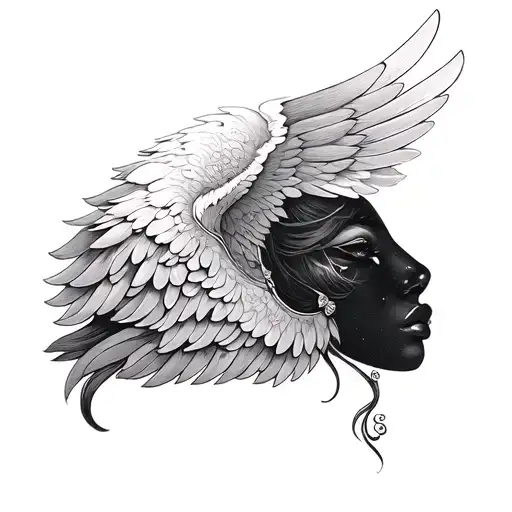 small feminine tattoo drawing inspiration from Fourth Wing tattoo design idea