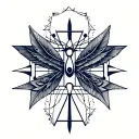 libra sign tattoo design idea