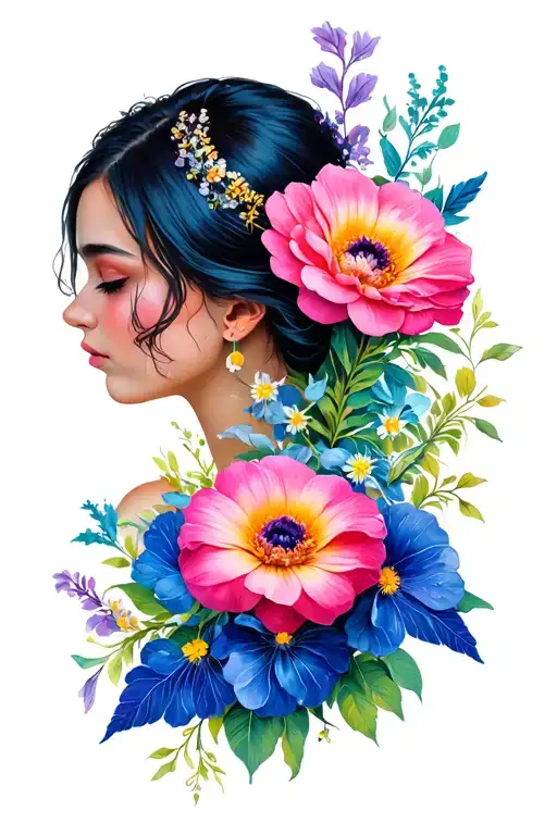 soul sister flowers memorial tattoo tattoo design idea