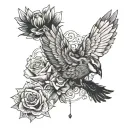 my dearest brother tattoo design idea