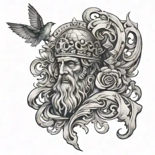 Biblical Reference and Refernece tattoo design idea