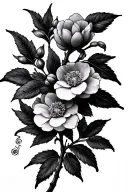 Blackthorn tattoo design idea