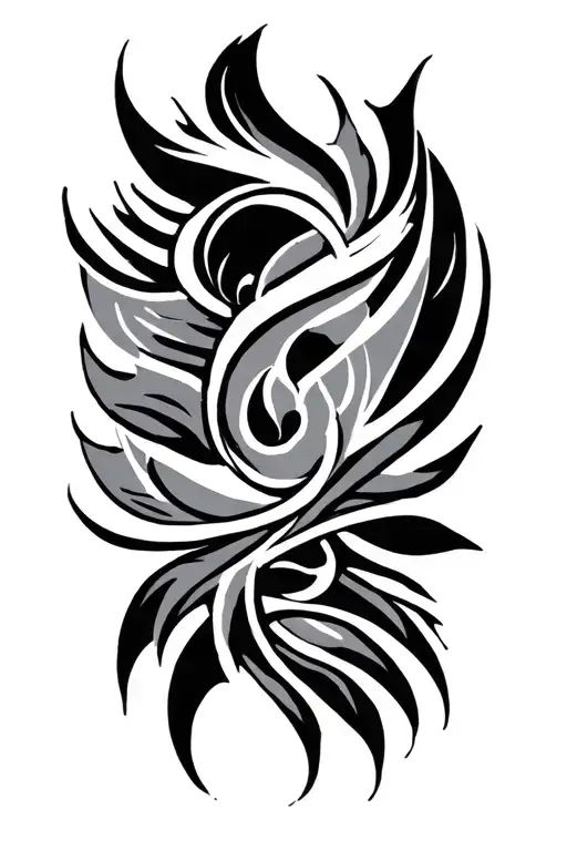 guam tribal half sleeve tattoo design idea