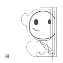 your eyes dont smile in the shape of a smiley face  tattoo design idea