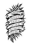 proverbs 31:26 tattoo design idea