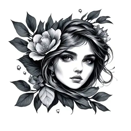 Silk tattoo design idea