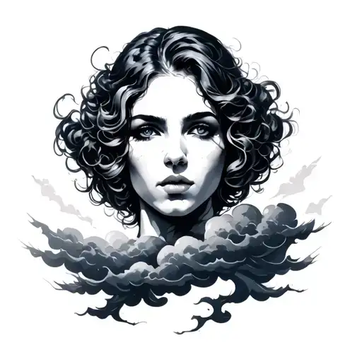 Dark Clouds tattoo design idea