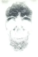 peace and lightining storm and time and nature featuring skull tattoo design idea