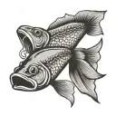 Fishing Lure tattoo design idea