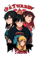 anime big three tattoo design idea