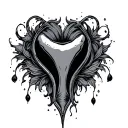 Vagina tattoo design idea