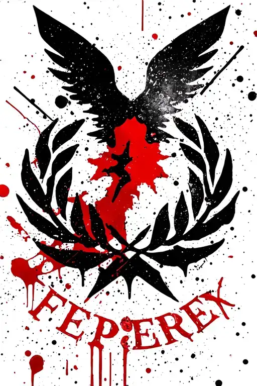 Fred Perry Logo MMXIX tattoo design idea