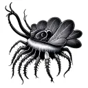 Venus fly trap tattoo design idea