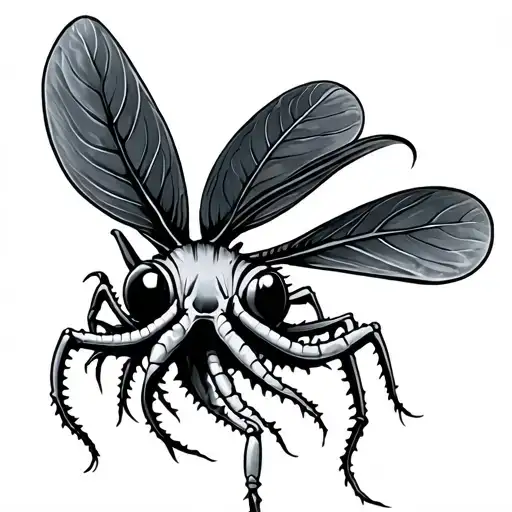 Venus fly trap tattoo design idea