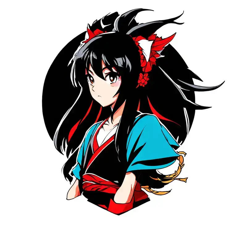 inuyasha tattoo design idea