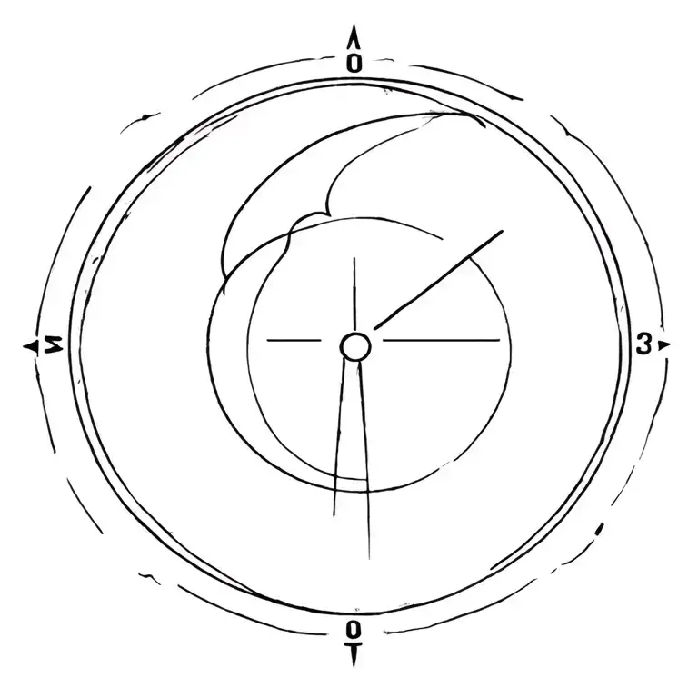 Gravity counter stand; a symbol of evolution, destruction, and reverse order. tattoo design idea
