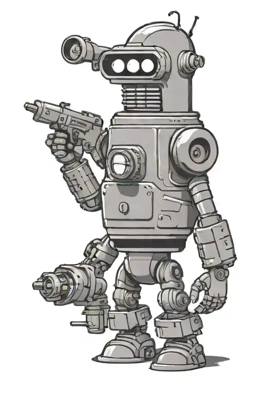 bender from futurama tattoo design idea
