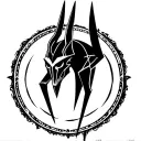 anubis round logo tattoo design idea
